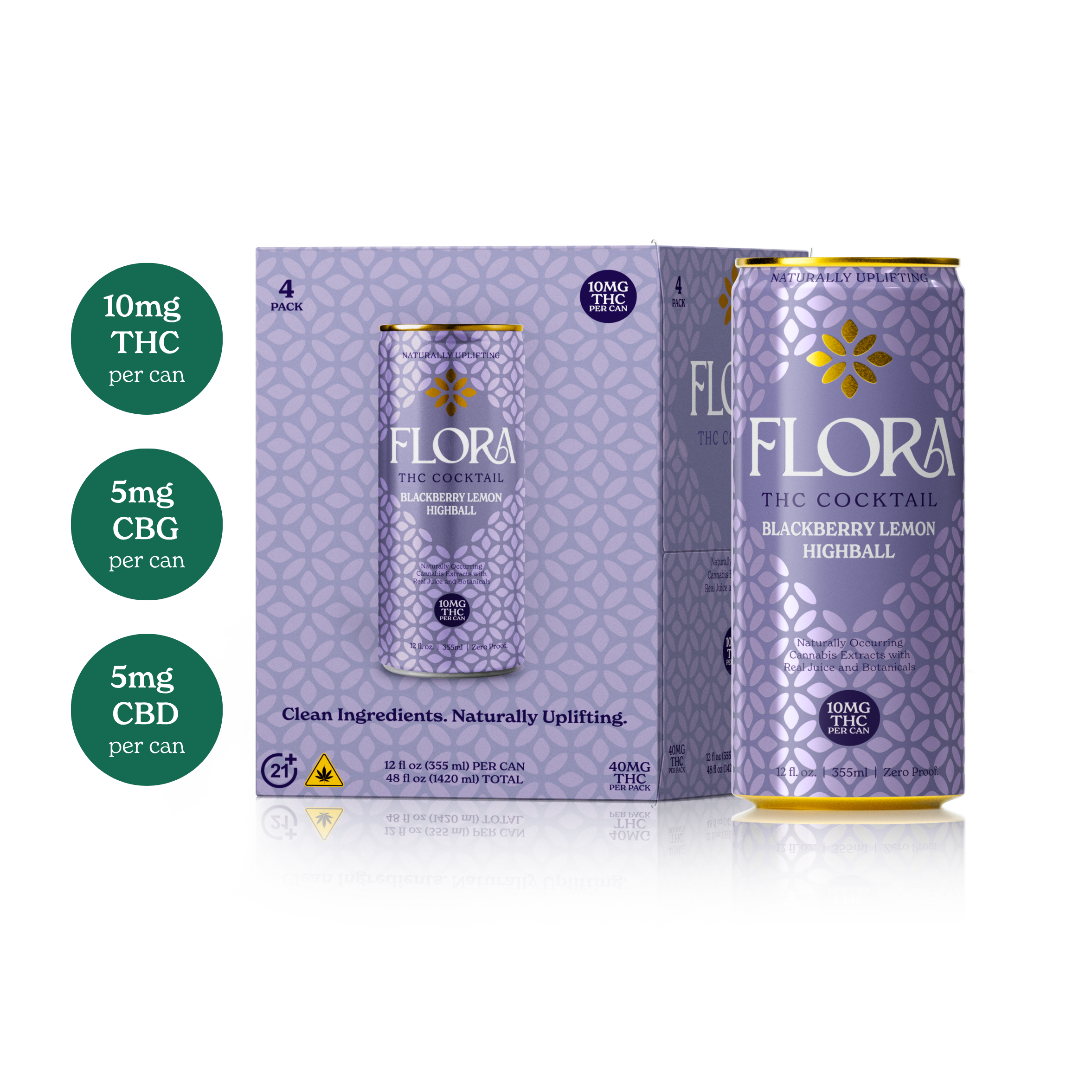 FLORA 10MG Cocktails